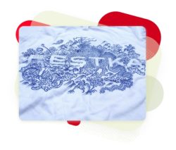 Firemní trička adalší textil spotiskem